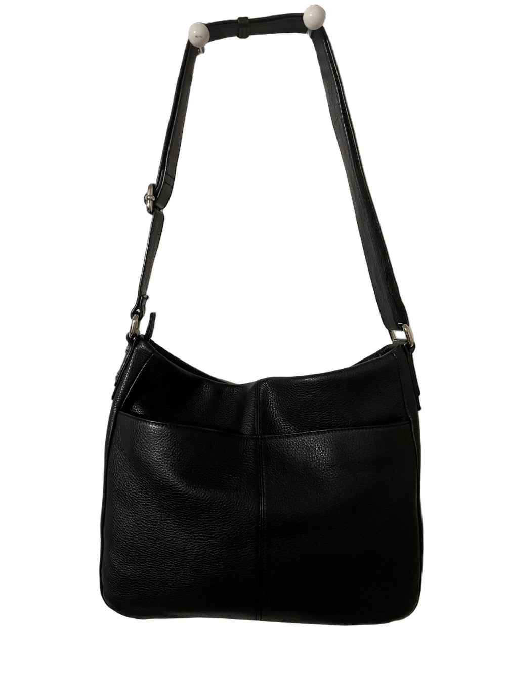 Atelier Noir by Rudsak Black Pebbled Leather Shoulder Bag - Picture 5 of 9